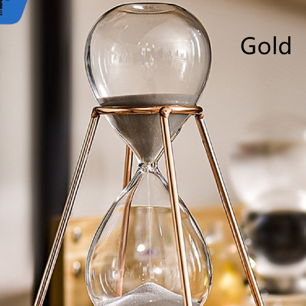 30-Minute Nordic Metal Hourglass Timer