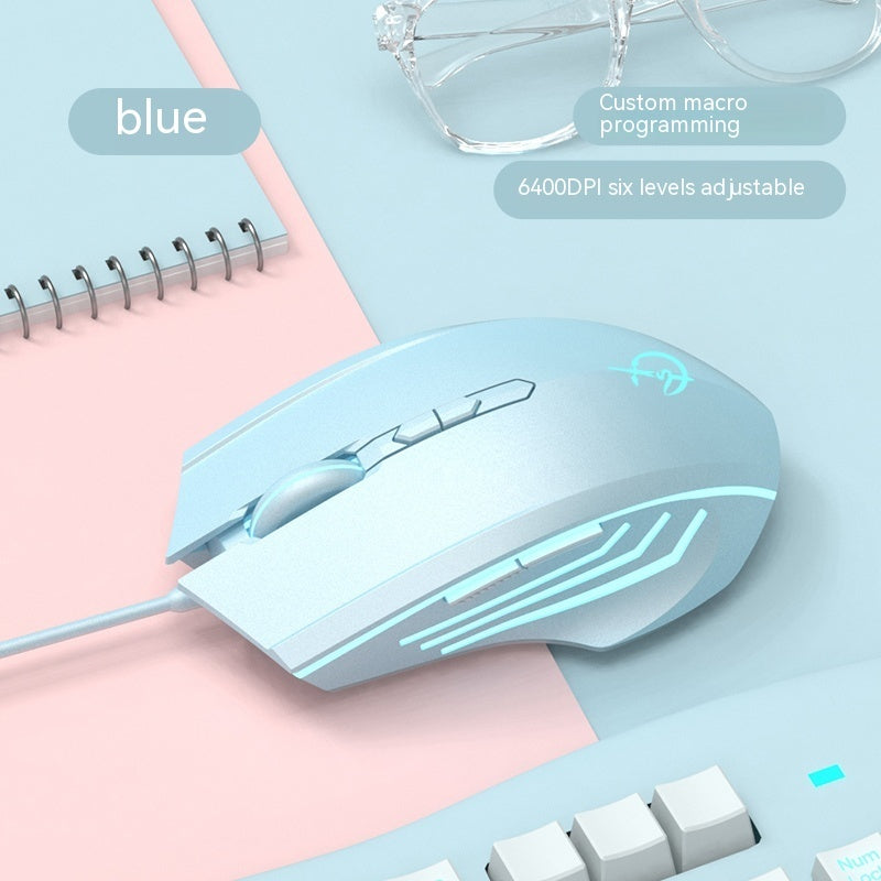 RGB Wired Gaming Mouse – 2400 DPI