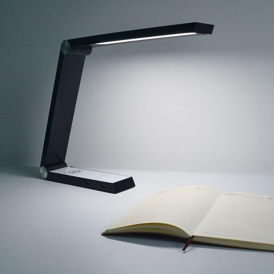 LED Triangle Desk Lamp with Wireless Charging