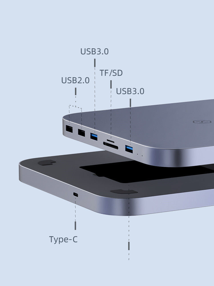 Type-C Aluminum Docking Station