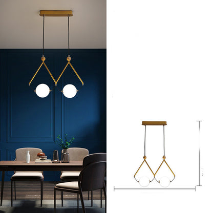 European Style Glass Pendant Lamp