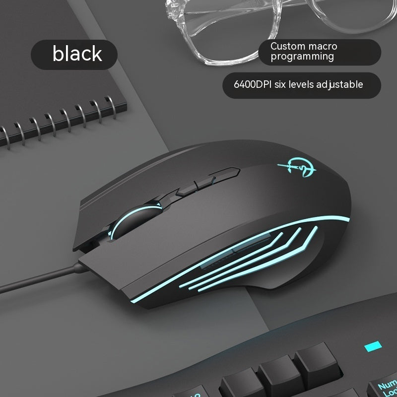 RGB Wired Gaming Mouse – 2400 DPI