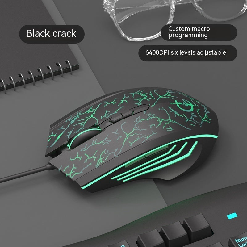 RGB Wired Gaming Mouse – 2400 DPI
