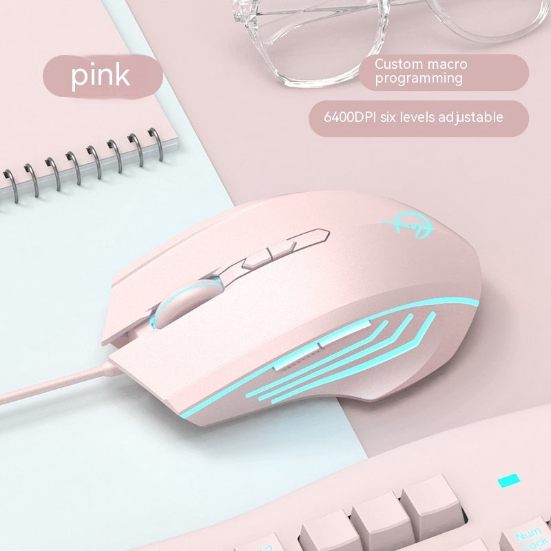 RGB Wired Gaming Mouse – 2400 DPI