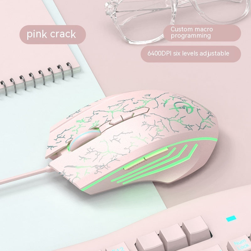 RGB Wired Gaming Mouse – 2400 DPI