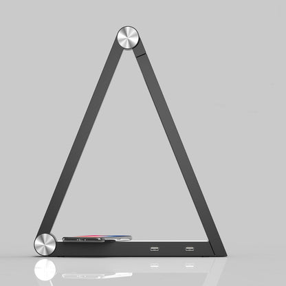LED Triangle Desk Lamp with Wireless Charging