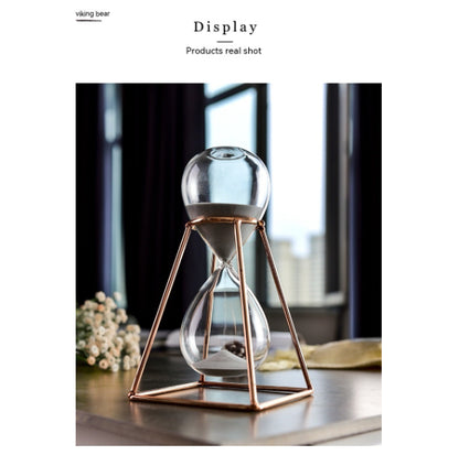 30-Minute Nordic Metal Hourglass Timer