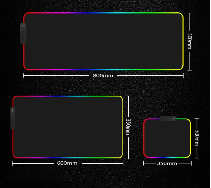 RGB LED Gaming Desk Mouse Pad
