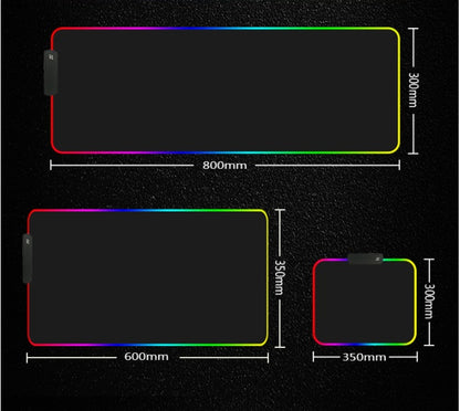 RGB LED Gaming Desk Mouse Pad