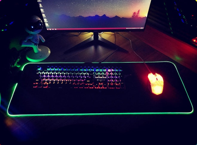 RGB LED Gaming Desk Mouse Pad