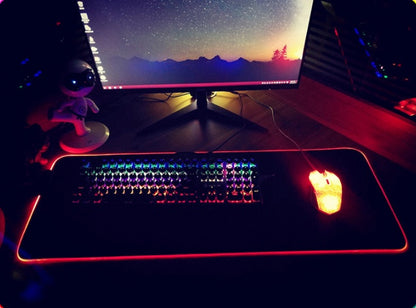 RGB LED Gaming Desk Mouse Pad