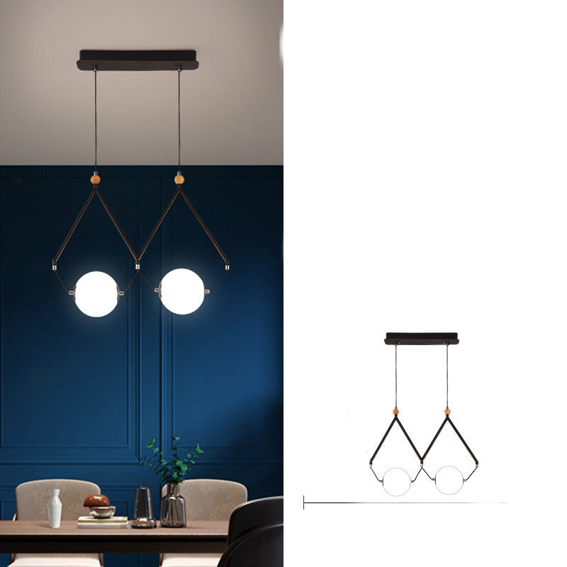 European Style Glass Pendant Lamp